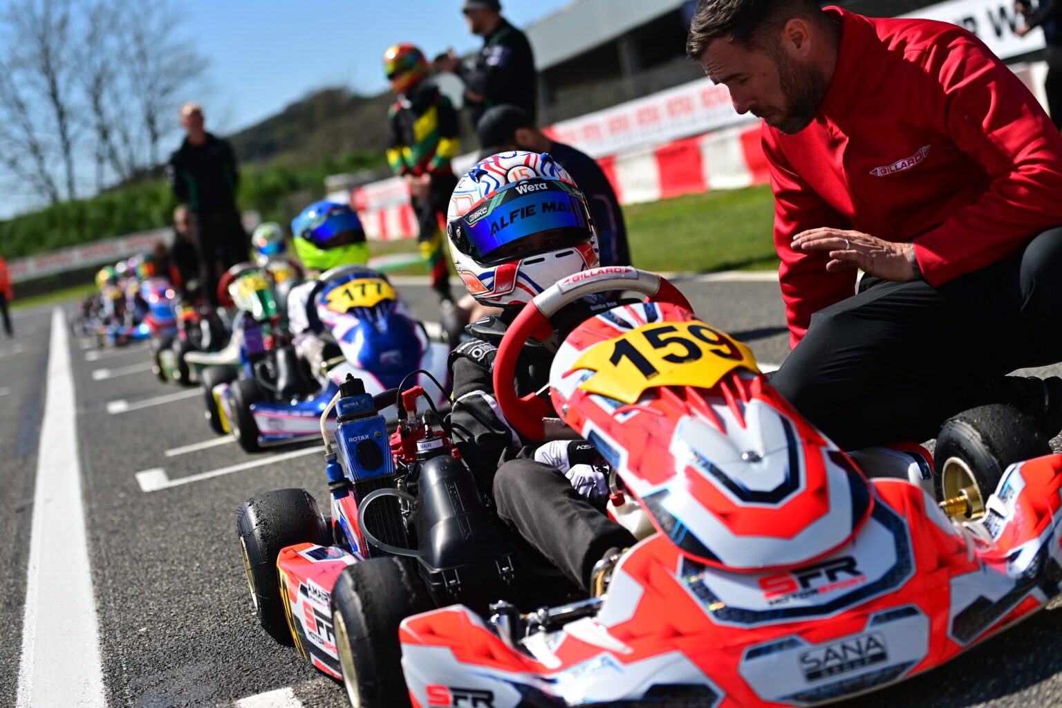Alfie Mair does Viterbo, Italy RMC Rotax Racing