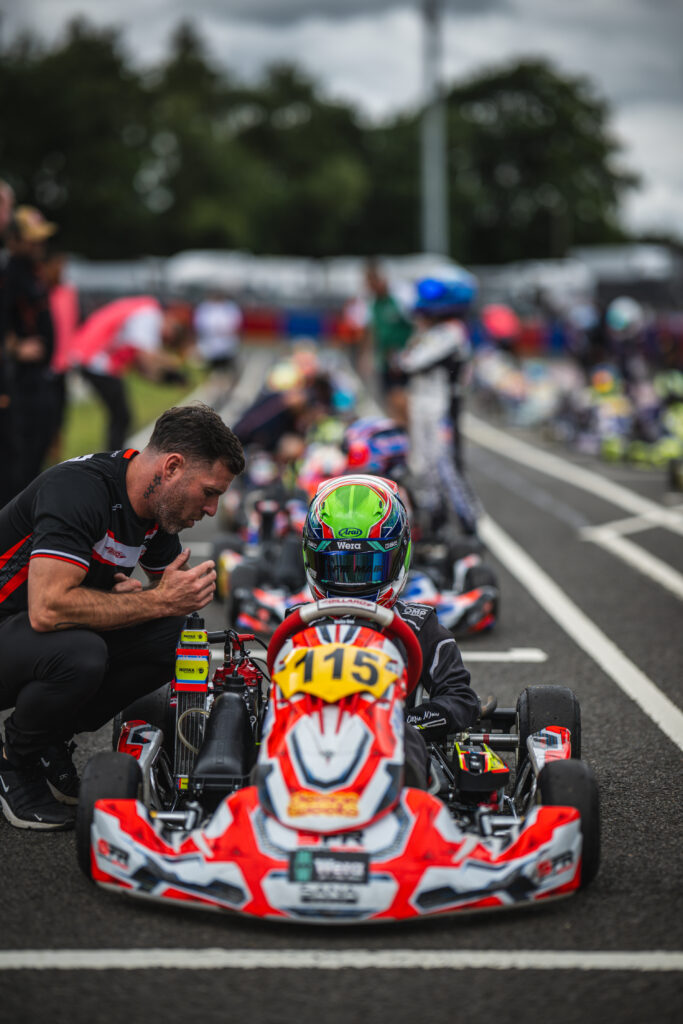 Alfie Mair Karting at the British Kart Championships 2025, Larkhall ©Josh East Photography