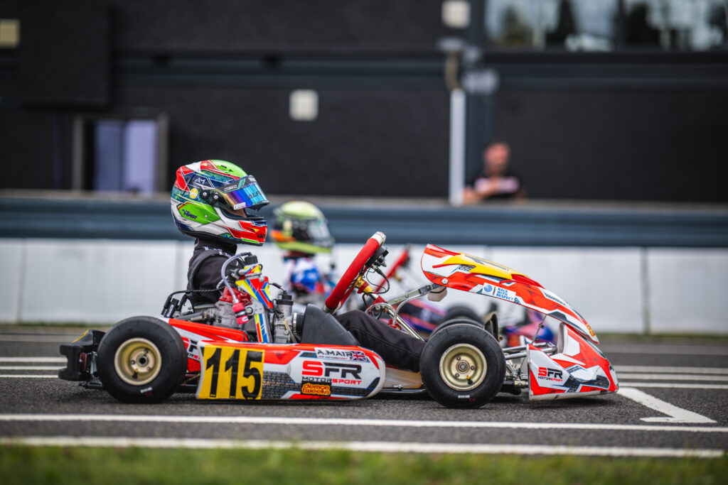 Alfie Mair Karting at the British Kart Championships 2025, Larkhall ©Josh East Photography